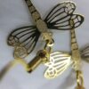 Sacha: Boucles d’oreilles libellules dorées – Image 2