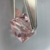 Nina: Collier court argent 925 et perle en verre facettée rose – Image 2