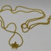 Alma: Collier sautoir doré chaîne boule et étoile – Image 4