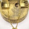 Diana : Collier sautoir à personnaliser, initiales et perles en verre de couleur. – Image 6
