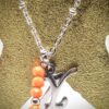 Diana : Collier sautoir à personnaliser, initiales et perles en verre de couleur. – Image 9
